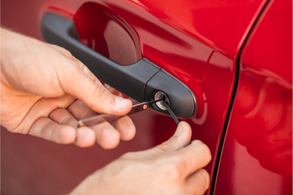 Ouverture de porte sans casse