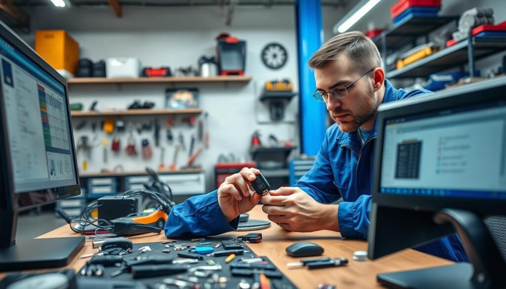 programmateur de cle de voiture